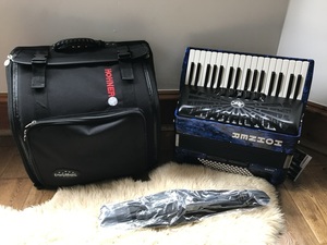 Meilleure qualité Bravo III professionnel haute qualité chromatique basse Piano accordéon Hohnaz clavier nouvelle Conformation diatonique nouveau - Product Image 3