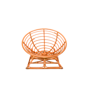 Silla Mecedora Papasan de Ratán Moderna, Elegante y Cómoda, Diseño Clásico con Movimiento Relajante, Muebles para el Hogar para la Sala de Estar - Product Image 1