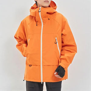 Men's Outdoor Water-Repellent <b>Windbreaker</b> Jacket Full Zipper Hooded Hiking Trekking Jacket Lightweight Shell Fabric Outdoor Gear - Product Image 5