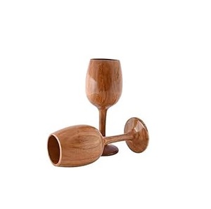 Haute vente bois verre maison cuisine Table à manger boire bois verre Top qualité bois massif verre 100% fait à la main taille personnalisée - Product Image 2