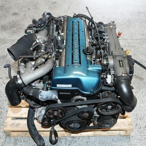 Moteur diesel 2JZ d'occasion de haute qualité pour les années 1997-2002, bi-turbo avec transmission manuelle/automatique, garantie incluse - Product Image 1