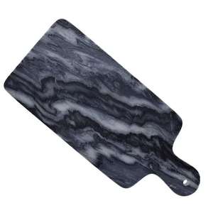 Suministros de Hotel para el hogar de lujo Tabla de cortar personalizada Acabado de mármol Tabla de cortar de madera Uso de cocina Catering - Product Image 1