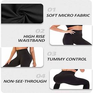 Legging de yoga pour femmes Legging pour femmes en gros Fabriqué au Pakistan Meilleur matériel Legging pour femmes téléchargé Robe de sport - Product Image 5