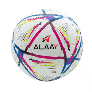 Alaay Custom Logo Soccer Football Ball Hot Sales Official Size 4 5 PU Material for <b>Match</b> and Training - Product Image 1