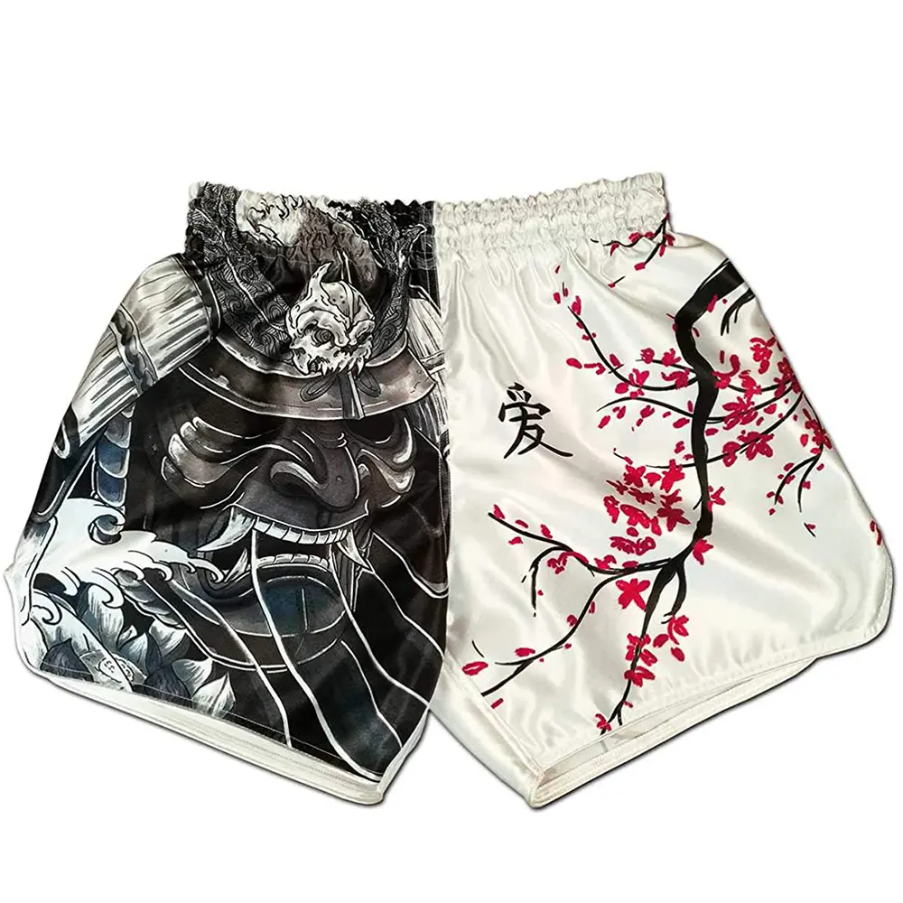 Uomo donna bambini Fight shorts pantaloni da boxe pantaloncini ricamo MMA Short Muay thai Shorts