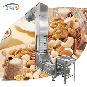 High Quality Screw Conveyor Stainless Steel for Seeds <strong>Grains</strong> and Pulses Stainless Steel Bucket <strong>Elevators</strong> - Product Image 1