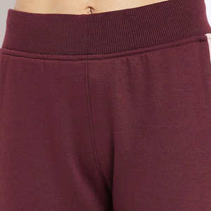 Chándal de algodón 100% para mujer, entrenamiento de ajuste regular, logotipo impreso, diseño 2 en 1 para correr y trotar, conjunto de 2 piezas con cremallera - Product Image 4