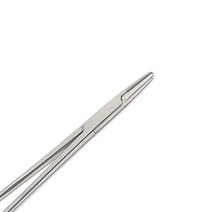 Portaagujas Manual de acero Portaagujas Mayo Hegar con fórceps de madera para uso médico - Product Image 2