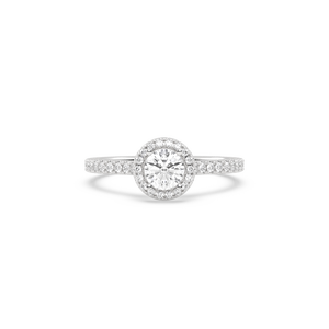 Anillo AJRETAIL con Diamante Cultivado en Laboratorio de 1.078 Quilates, Color E, Claridad VS1, con Incrustaciones de Oro Blanco - Product Image 2