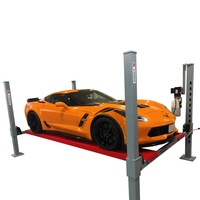 Ascenseur de parking automatique à 4 montants hydraulique personnalisé Ascenseur de stationnement à 2 niveaux