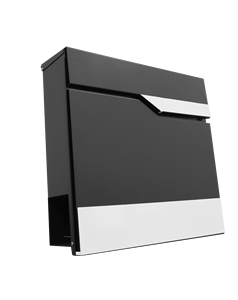 Buzón de acero inoxidable galvanizado estilo americano moderno jarrón de pared hecho a mano revestimiento en polvo mate precio de fábrica OEM personalizado - Product Image 1