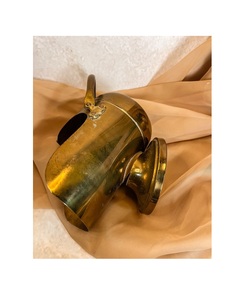 Seau à charbon en laiton de style antique avec poignée décorative pour ajouter du charme à la cheminée tout en stockant l'approvisionnement en charbon domestique - Product Image 5