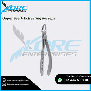 Fórceps manuales universales de acero inoxidable de alta calidad de Lore, instrumentos quirúrgicos dentales para extracción de dientes superiores - Product Image 6