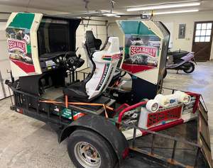 Pour la machine de jeu d'arcade double Rally 2 Classic, simulateur de conduite pour deux joueurs - Product Image 5