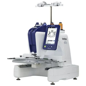 เครื่องปักเข็มเดี่ยว PRS100จักรปัก4แกนพร้อมขาตั้งปักแขนฟรี