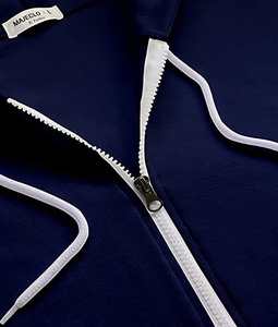 Sweat-shirt à capuche oversize uni pour femme, hiver 2025, avec cordon de serrage, manches longues, style vintage, poches zippées, polyester/coton - Product Image 4