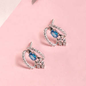 Pendientes de Diamantes de Plata de Ley 925 de Primera Calidad para Mujeres y Niñas, Compre Joyería Elegante - Product Image 2