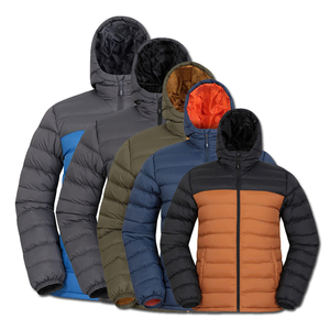 Wholesale Custom Lightweight Waterproof <b>Canvas</b> Zipper Puffer <b>Jacket</b> New Design Quilted Winter Wear Breathable Outdoor <b>Jacket</b> - Product Image 2