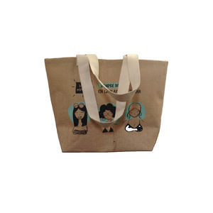 กระเป๋าปอกระเจากระเป๋าถือดีไซน์แฟชั่นระดับพรีเมียมเป็นมิตรกับสิ่งแวดล้อมเพื่อความยั่งยืน - Product Image 3