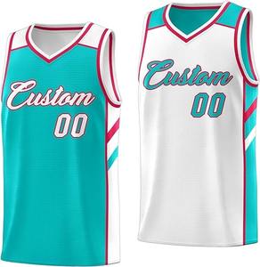 2023 Maillot de basket-ball cousu de meilleure qualité Maillots de basket-ball en gros Concevez votre propre uniforme avec une caractéristique respirante - Product Image 1