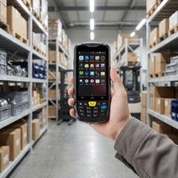 جهاز Chainway C6000 PDA المحمول لقراءة الباركود أحادي وثنائي الأبعاد مع تقنية NFC و4G، يعمل بنظام أندرويد 13 ومعتمد من GMS، جهاز صناعي متين للاستخدام المتنقل