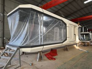<span class=keywords><strong>Casa</strong></span> Prefabricada de Lujo Más Vendida, <span class=keywords><strong>Casa</strong></span> Prefabricada con Espacio Integrado para Sala de Estar al Aire Libre, Cápsula Espacial con Gran Calidad - Product Image 4