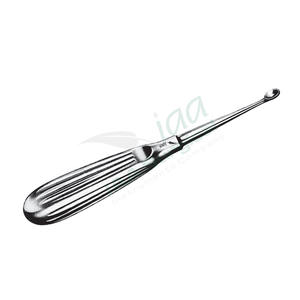 Curette osseuse Volkmann orthopédique de haute qualité, double extrémité, en acier inoxydable, instruments chirurgicaux personnalisés pour la chirurgie osseuse - Product Image 1