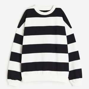 Fabricant de vêtements Pull rayé de haute qualité Mode printemps-hiver Coton lourd en molleton Tricoté à la main Sweat-shirt pour femmes - Product Image 4