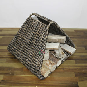 Artex Dong Thap Panier à bûches en rotin naturel Solution de stockage durable faite à la main pour le bois de chauffage et un usage domestique quotidien - Product Image 2