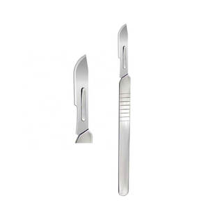 Instruments chirurgicaux en acier inoxydable certifiés CE réutilisables, manche de scalpel, alimentation manuelle, DARLEYS SURGICAL CO DS-0010 - Product Image 4