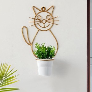 Macetas exclusivas de metal hechas a mano, eleva tu espacio con diseños de moda, macetas colgantes para balcón, sala de estar - Product Image 2