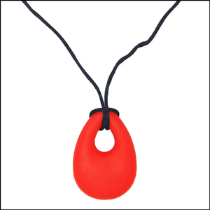 Collar de silicona para la dentición del bebé, mordedor de silicona de grado alimenticio, colgante masticable para madres lactantes, collar mordedor para bebés. - Product Image 5
