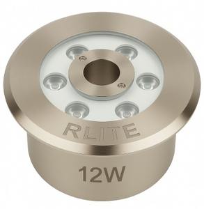 12W Ground Burial <b>Light</b> <b>Outdoor</b> LED Inground Upblight | <b>Waterproof</b> Landscape Lighting | Warm & Cool White Options - Product Image 4