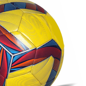 Alaay Balón de fútbol Mejor tamaño Nuevo diseño Material de cuero PU Buena calidad Balones de entrenamiento de partidos de fútbol - Product Image 3