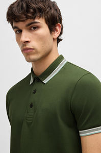 Derniers t-shirts polo décontractés à la mode de rue vêtements pour hommes derniers modèles polos pour hommes vente en gros - Product Image 5