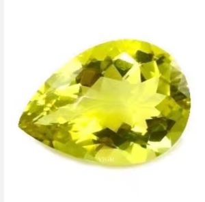 Igi ลูกแพร์4X6mm พลอยสังเคราะห์สังเคราะห์สังเคราะห์สังเคราะห์สังเคราะห์สังเคราะห์สังเคราะห์สีเขียวทองธรรมชาติ - Product Image 1