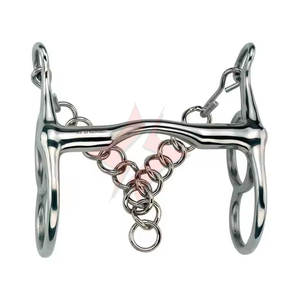 Mèche de conduite en forme de Sprenger de haute qualité Mèche à anneau lâche abordable avec rembourrage souple en acier inoxydable et argent allemand - Product Image 1