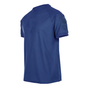 Azul marino Camisetas Hombres Deporte al aire libre Camiseta de secado rápido Logotipo personalizado - Product Image 5