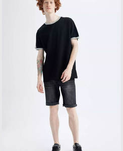 เสื้อยืด100% แบบยั่งยืนผ้าคอตตอนแท้ระบายอากาศได้ดีพิมพ์ลายโลโก้ออกแบบได้ตามต้องการ - Product Image 1