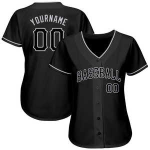 Jersey de béisbol personalizado pedidos al por mayor tela transpirable control de la humedad ligero secado rápido comodidad cosido para el Deporte - Product Image 2