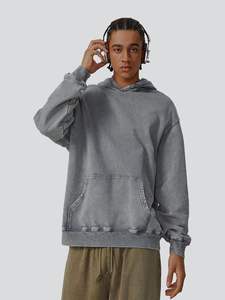 Sudadera con capucha de gran tamaño OEM al por mayor para mujer, jersey de manga larga, sudadera con logotipo personalizado, Proveedor de Ropa de etiqueta privada - Product Image 2