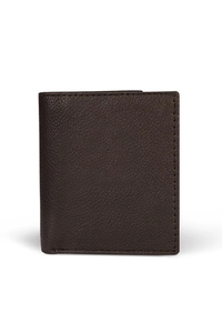 กระเป๋าสตางค์ผู้ชายหนังแท้คุณภาพสูง ดีไซน์เนอร์ออกแบบเอง ใส่บัตรได้หลายใบ ธุรกิจ ขายส่ง MOQ ต่ำ โพลีเอสเตอร์สั้น สีดำ รับผลิตแบบ OEM - Product Image 5