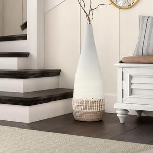 Florero de suelo de Metal moderno más vendido, decoración de boda, hogar, Hotel, venta al por mayor, capa de polvo terminada, logotipo personalizado hecho a mano - Product Image 6