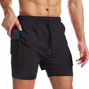 Pantalones Cortos Deportivos de Compresión para Hombre, Secado Rápido, para Entrenamiento, Running, Fitness, Ropa Deportiva Activa, Tejido Elástico, Control de Humedad - Product Image 3
