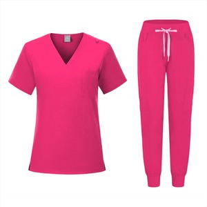 Uniformes médicos clásicos cómodos de alta calidad, uniformes de fregado, trajes, Top y pantalones, uniformes para mujer, conjuntos de uniformes para correr - Product Image 1