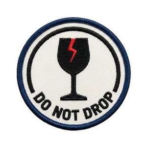 ป้ายเตือนความปลอดภัยแบบรีดติด ป้ายแดงปักลายโลโก้สนับสนุนงานคอมพิวเตอร์ IT  สำหรับงานยุทธวิธี จำหน่ายจำนวนมาก - Product Image 5