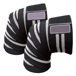 New Design High Elastic Knee Support Pads Outdoor Sports Protector Power Lifting Knee Wrap - Product Image 1