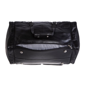 2024 Grand sac de voyage pour homme avec logo personnalisé Sac de sport en cuir PU avec étiquette Sac de voyage pour homme - Product Image 4