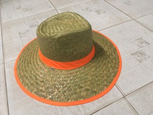 Nhân viên cứu hộ mũ rơm với logo/rộng vành mũ rơm vật liệu tự nhiên rộng vành mũ cho bãi biển - Product Image 3