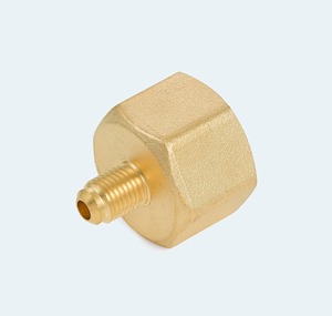 Adaptateur de cylindre en laiton 3/4 x 1/4, lot de 4, haute pression 1200 PSI pour cylindre de 61 kg vers ligne de charge 1/4 - Product Image 1